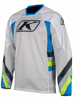 Bluza enduro Klim Mojave biało-niebieska