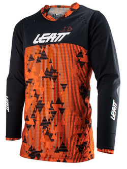 Bluza enduro Leatt Moto 4.5 Enduro pomarańczowa