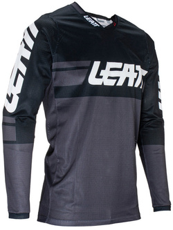 Bluza enduro Leatt Moto 4.5 X-Flow czarno-szara