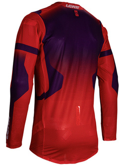 Bluza enduro Leatt Moto 5.5 UltraWeld Sunburn czerwona