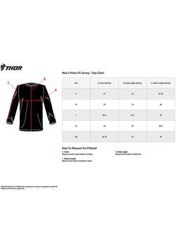 Bluza enduro Thor Intense LS czarna