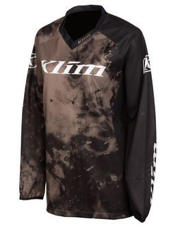 Bluza enduro damska Klim XC Lite czarno-brązowa