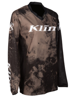 Bluza enduro damska Klim XC Lite czarno-brązowa