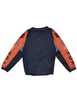 Bluza enduro dziecięca Fox 180 Race Spec Midnight czarno-pomarańczowa