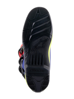 Buty cross Alpinestars MX Tech 3 czerwono-niebiesko-żółte