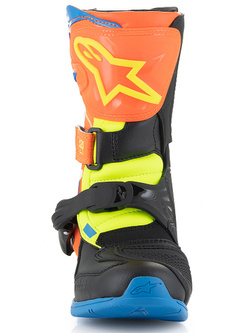 Buty cross dziecięce Alpinestars MX Tech 3S Kids pomarańczowo-fluo