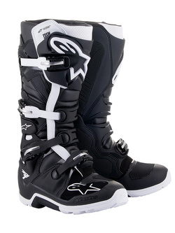 Buty enduro Alpinestars MX Tech 7 Drystar czarno-białe