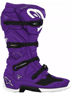 Buty enduro Alpinestars MX Tech 7 fioletowo-czarne