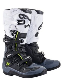 Buty enduro Alpinestars Tech 5 czarno-biało-szare