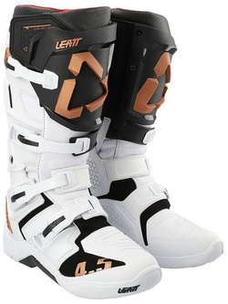 Buty enduro Leatt 4.5 biało-złote