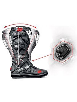 Buty enduro Sidi Crossfire 3 SRS czarno-czerwone