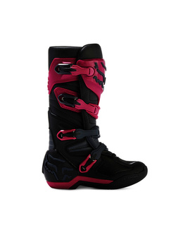 Buty enduro damskie Fox Comp czarno-różowe