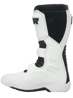 Buty enduro damskie Thor Blitz XR biało-czarne