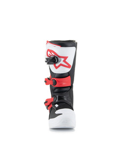 Buty enduro dziecięce Alpinestars MX Tech 3S Youth biało-czarno-czerwone