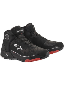 Buty motocyklowe Alpinestars CR-X Drystar® czarno-czerwone