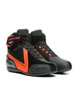 Buty motocyklowe Dainese Energyca D-WP czarno-fluo czerwone