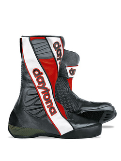 Buty motocyklowe Daytona Security EVO G3 GP czarno-biało-czerwone