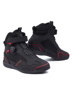 Buty motocyklowe Rebelhorn Spark II czarno-czerwone