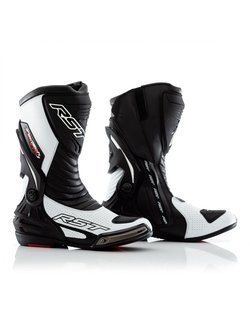 Buty motocyklowe Rst Tractech Evo III Sport CE czarno-białe