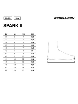 Buty motocyklowe damskie Rebelhorn Spark II czarno-różowe