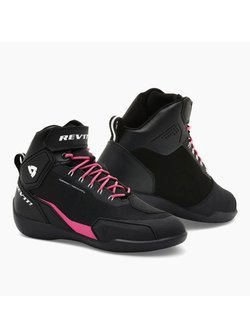 Buty motocyklowe damskie Rev'it G-Force H2O czarno-różowe