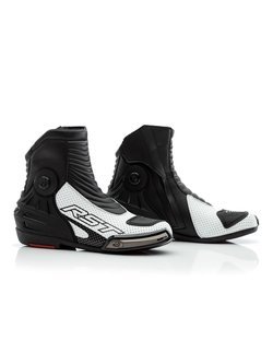 Buty motocyklowe krótkie Rst Tractech Evo III Short czarno-białe