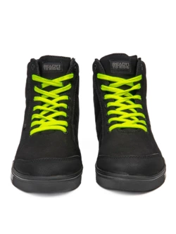 Buty motocyklowe tekstylne Ozone Town czarno-fluo