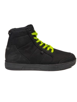 Buty motocyklowe tekstylne Ozone Town czarno-fluo