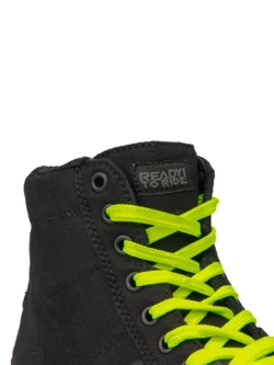 Buty motocyklowe tekstylne Ozone Town czarno-fluo