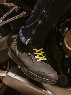 Buty motocyklowe tekstylne Ozone Town czarno-żółte