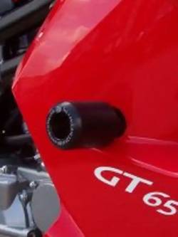 Crashpady R&G do Hyosung GT 650 R/ S (05-08) czarne