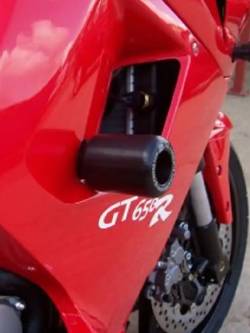 Crashpady R&G do Hyosung GT 650 R/ S (05-08) czarne