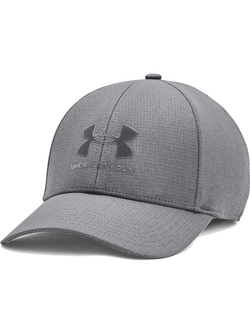 Czapka z daszkiem męska UNDER ARMOUR Isochill Armourvent STR szara