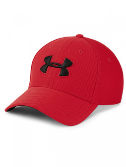 Czapka z daszkiem męska UNDER ARMOUR Mens Blitzing 3.0 Cap czerwona