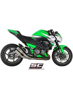 Dwa Tłumiki CR-T Slip-on SC-Project do Kawasaki Z 800 [12-16]