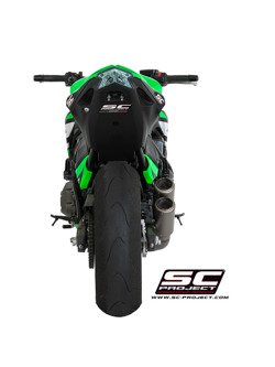 Dwa Tłumiki CR-T Slip-on SC-Project do Kawasaki Z 800 [12-16]