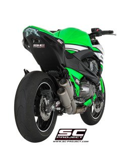 Dwa Tłumiki CR-T Slip-on SC-Project do Kawasaki Z 800 [12-16]