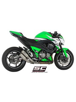 Dwa Tłumiki CR-T Slip-on SC-Project do Kawasaki Z 800 [12-16]