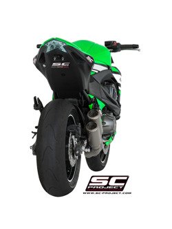 Dwa Tłumiki CR-T Slip-on SC-Project do Kawasaki Z 800 [12-16]