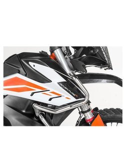 Gmole górne Touratech KTM 890 Adventure (21-22)/ 790 Adventure (19-22) srebrne