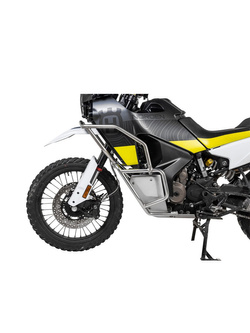 Gmole górne Touratech do Husqvarna Norden 901 srebrne