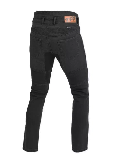 Jeansy motocyklowe Trilobite Parado dwuwarstwowe, czarne (skinny fit)