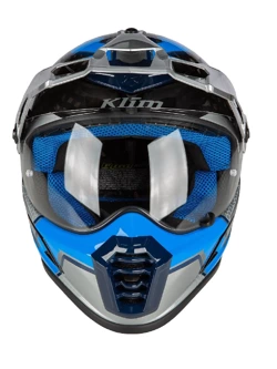 Kask adventure Klim Krios Pro Ventura szaro-niebieski