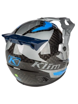 Kask adventure Klim Krios Pro Ventura szaro-niebieski