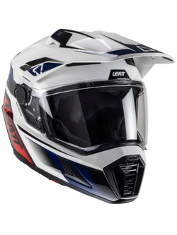 Kask adventure Leatt Kit Adv 8.5 V25 Royal z goglami biało-niebieski