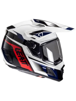 Kask adventure Leatt Kit Adv 8.5 V25 Royal z goglami biało-niebieski