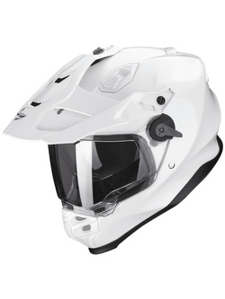 Kask adventure Scorpion ADF-9000 Air Solid biały połysk