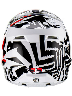 Kask dziecięcy enduro Leatt Moto 3.5 V23 Zebra