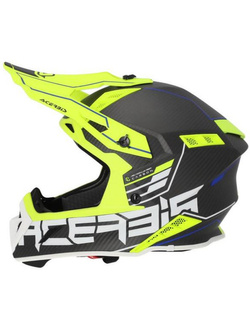 Kask enduro Acerbis Steel Carbon czarno-żółty