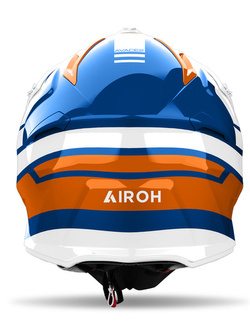 Kask enduro Airoh Aviator Ace 2 Sake biało-pomarańczowy